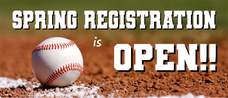 Spring Registration is OPEN!